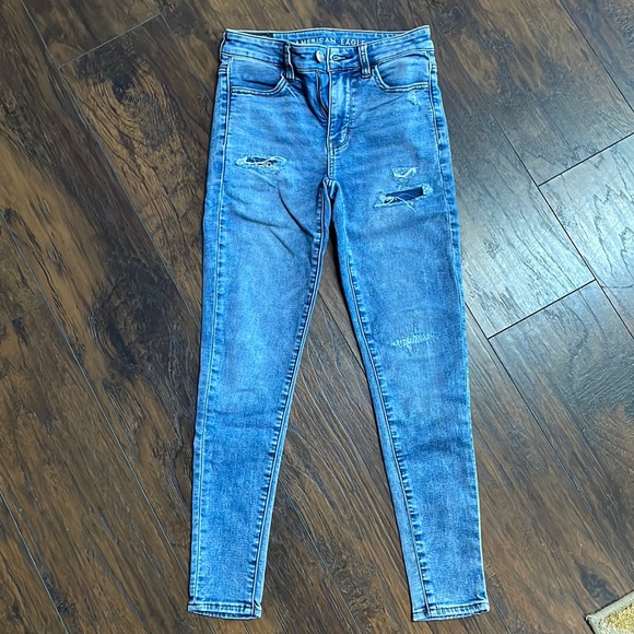 Women’s American Eagle Super Stretch Hi-Rise Jegging - Picture 1 of 7